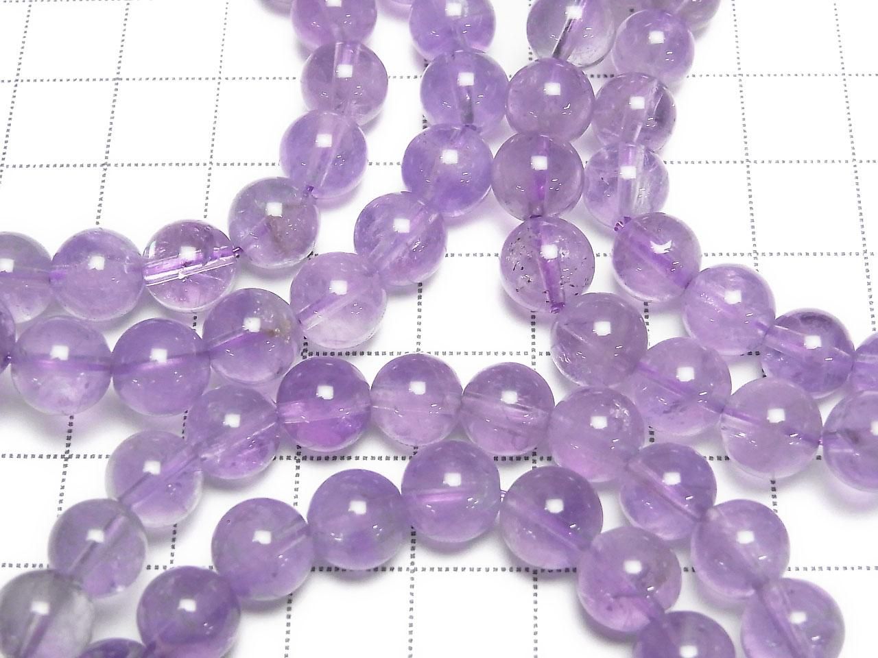 Amethyst AA++ Round 8mm Light Color 1strand beads Bracelet