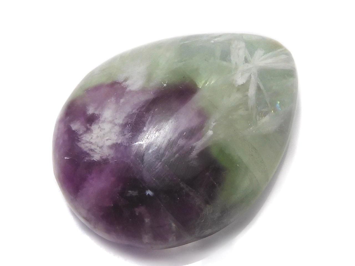 Angel Feather Fluorite Cabochon 1pc NO.1 [One of a kind]