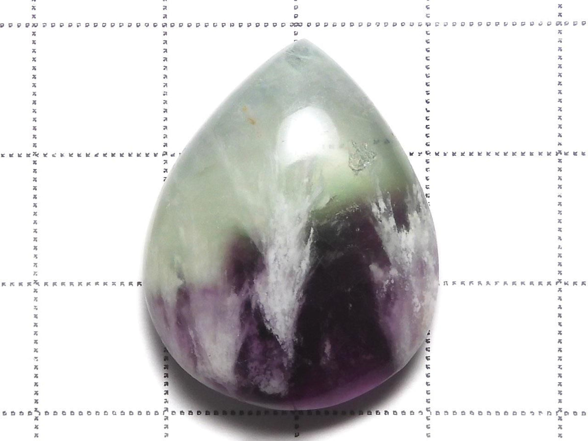 Angel Feather Fluorite Cabochon 1pc NO.3 [One of a kind]