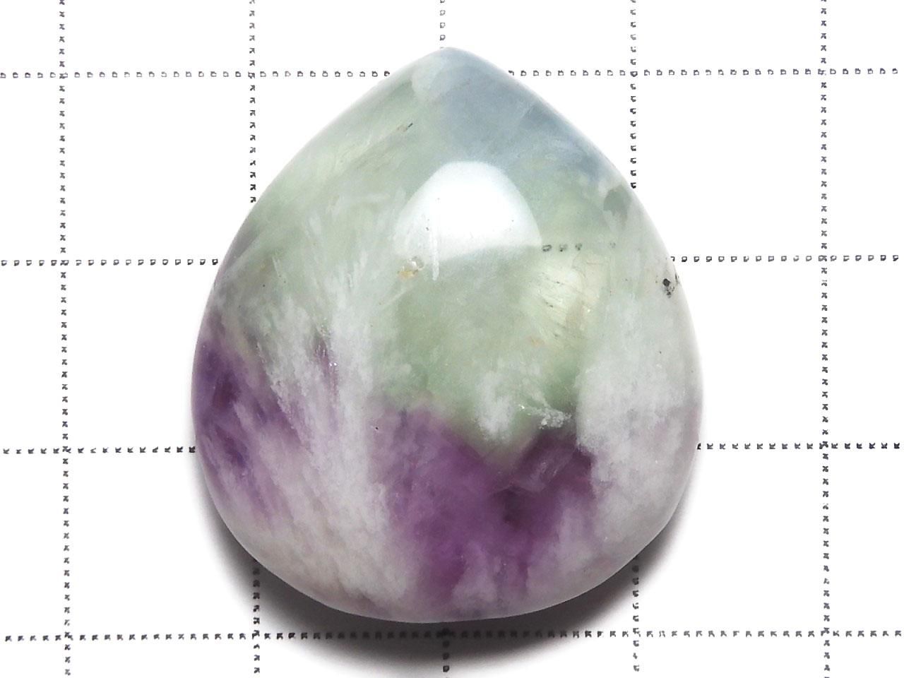Angel Feather Fluorite Cabochon 1pc NO.5 [One of a kind]
