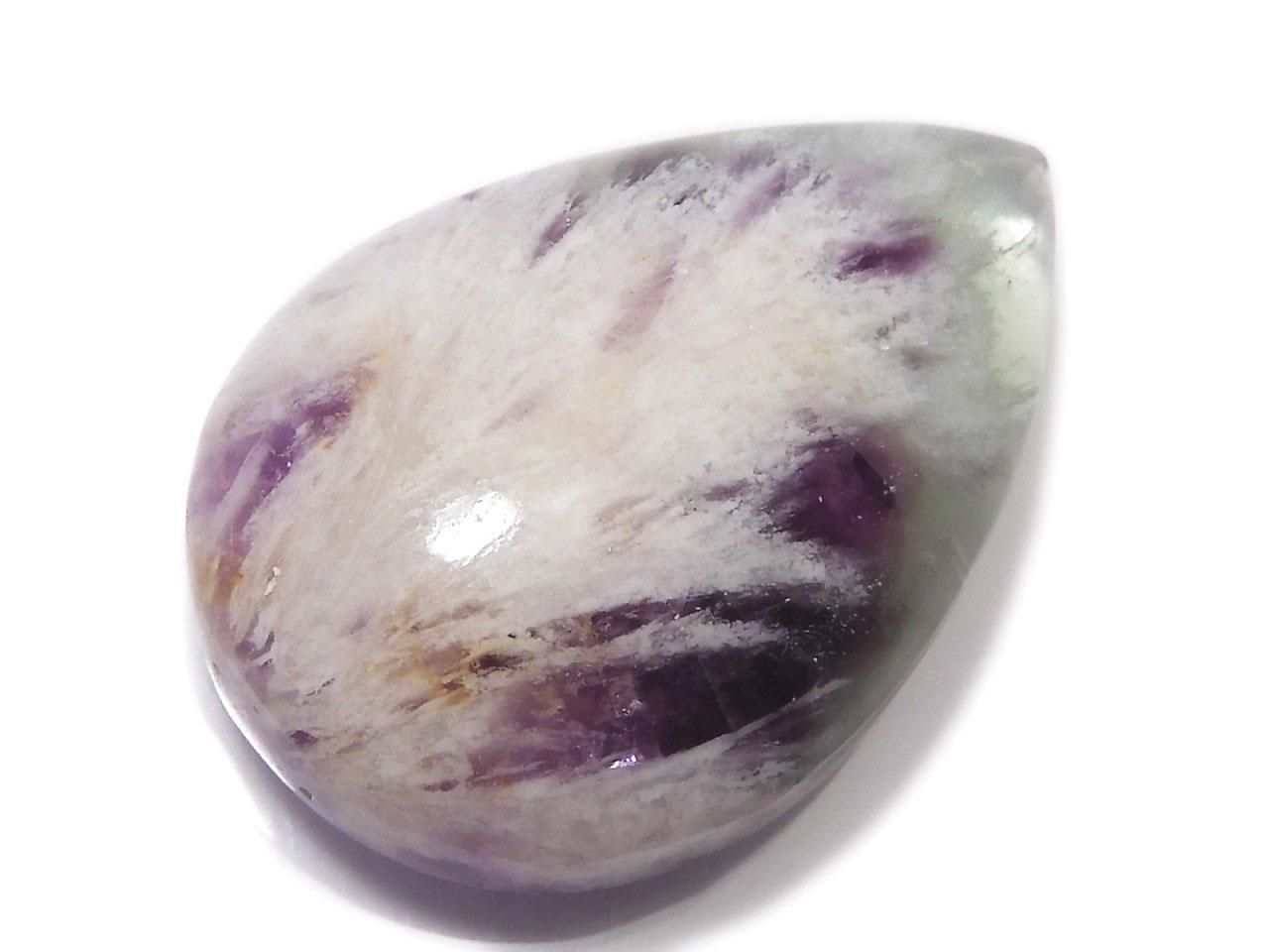 Angel Feather Fluorite Cabochon 1pc NO.6 [One of a kind]
