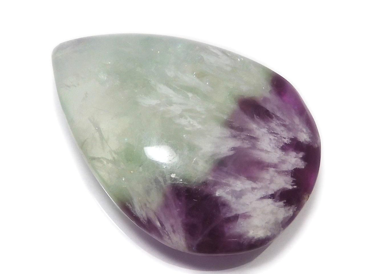Angel Feather Fluorite Cabochon 1pc NO.9 [One of a kind]