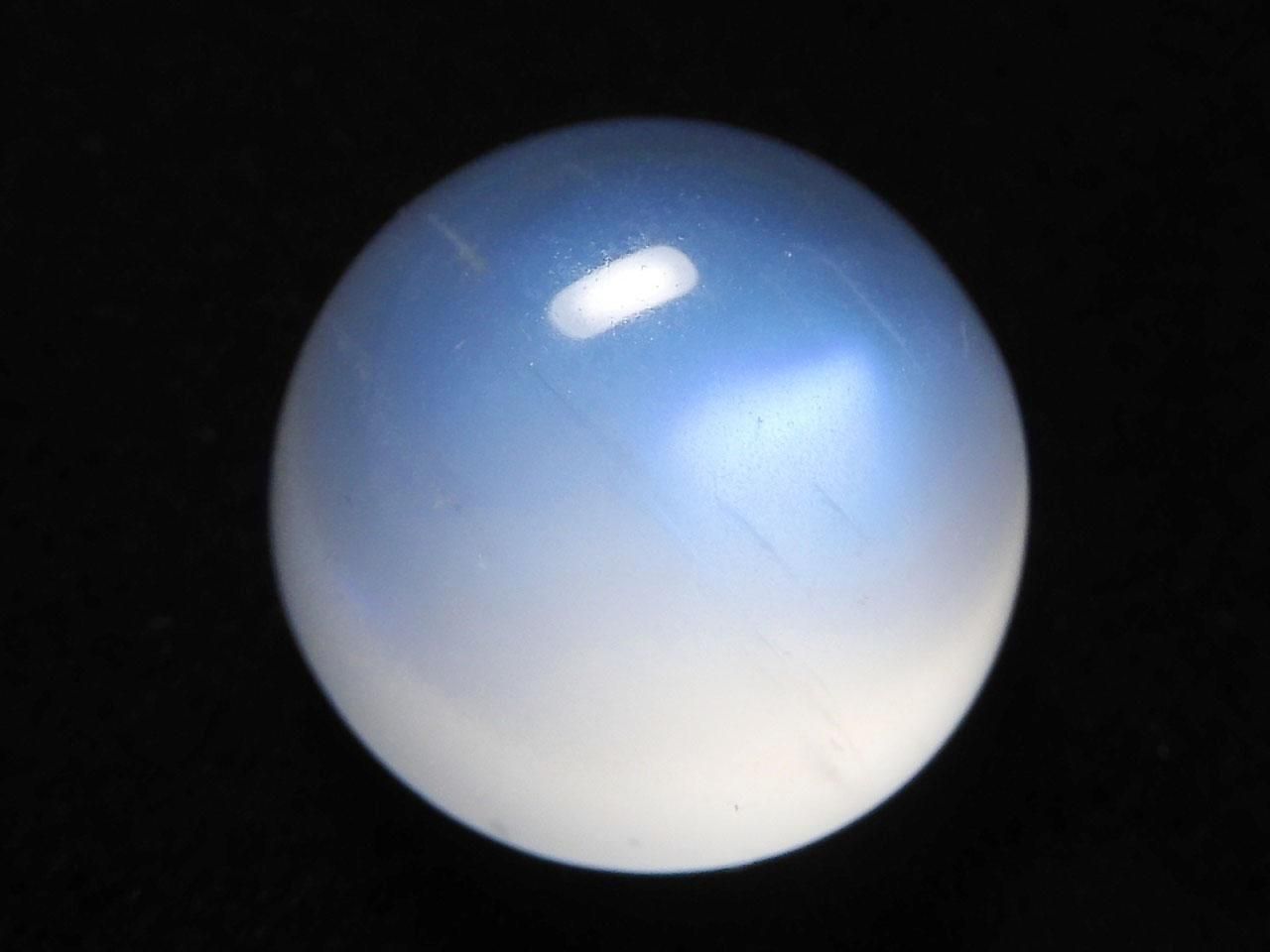 High Quality Sri Lankan Royal Blue Moonstone AAA Cabochon 1pc NO.4 [One of a kind]