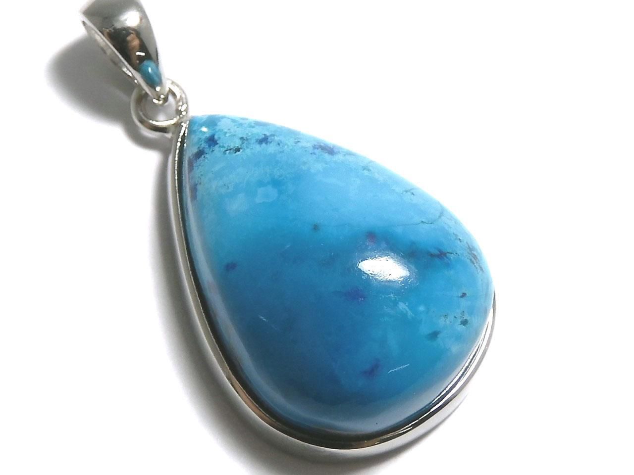 Chrysocolla AAA Pendant Silver925 NO.138 [One of a kind]
