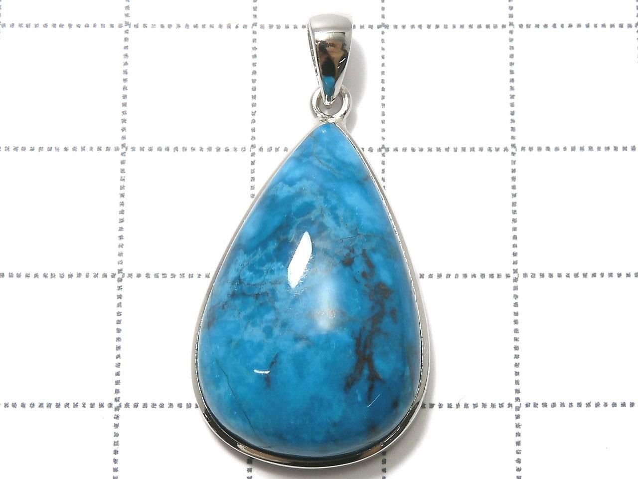 Chrysocolla AAA Pendant Silver925 NO.140 [One of a kind]