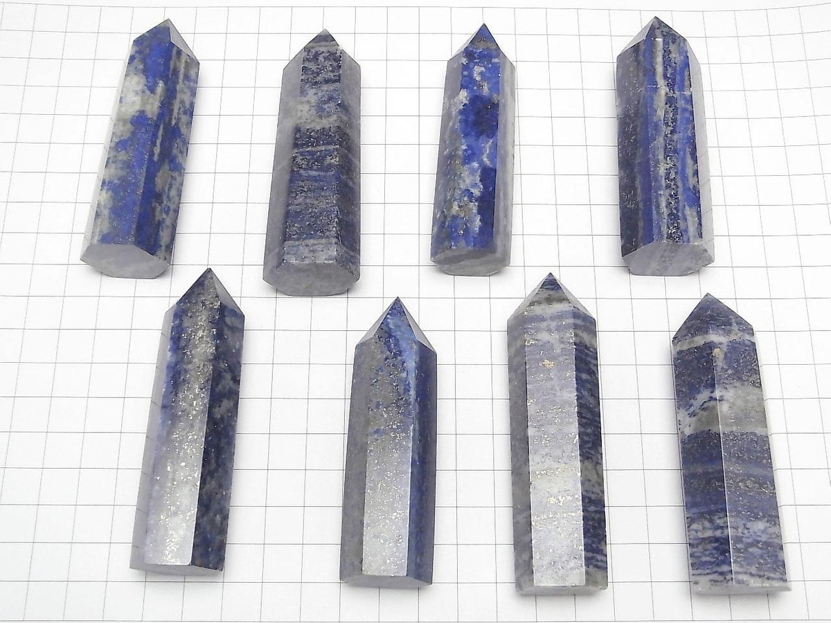 Lapislazuli Point (Hexagonal Prism) 1pc