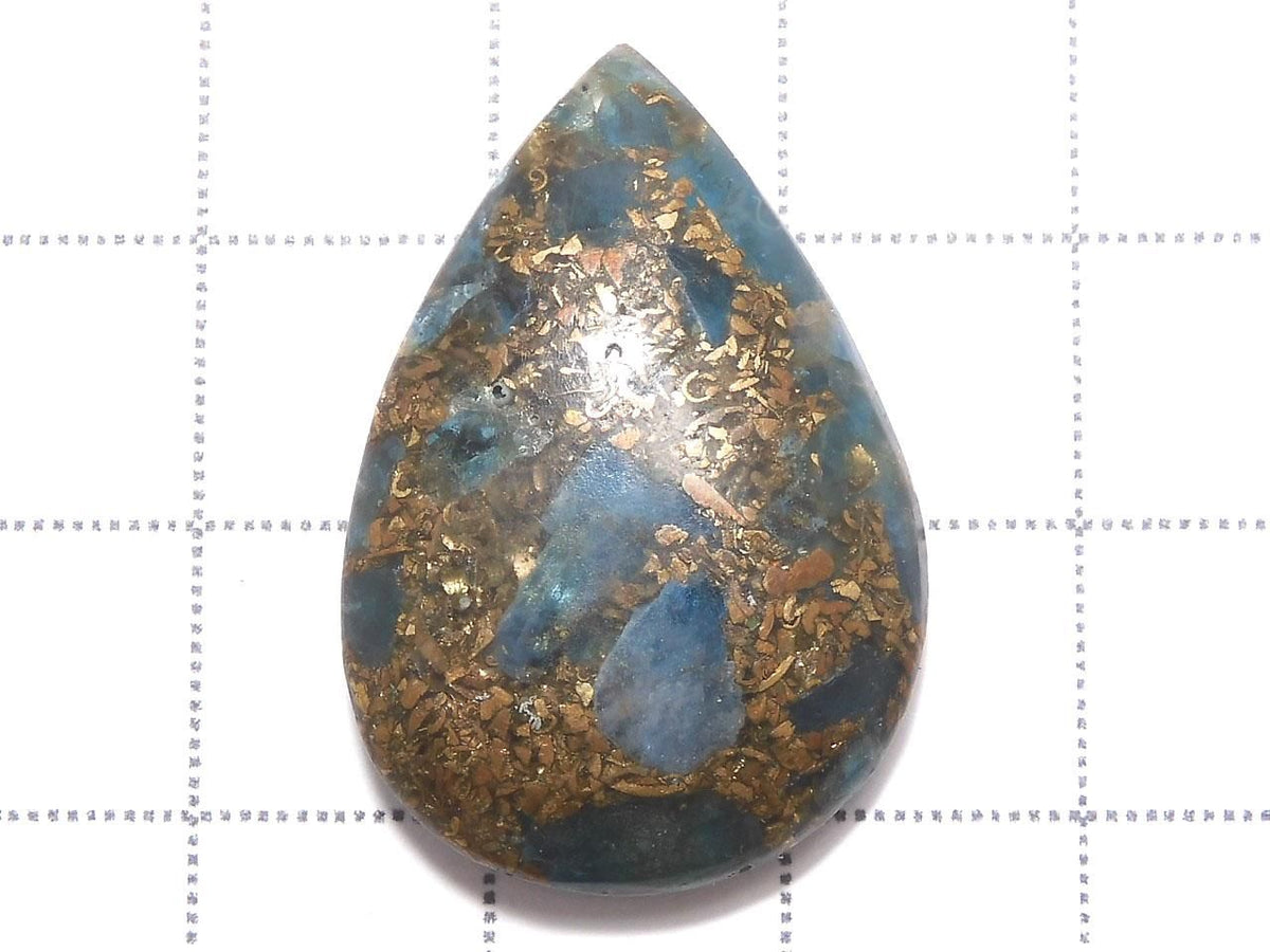 Copper Apatite Cabochon 1pc NO.42 [One of a kind]