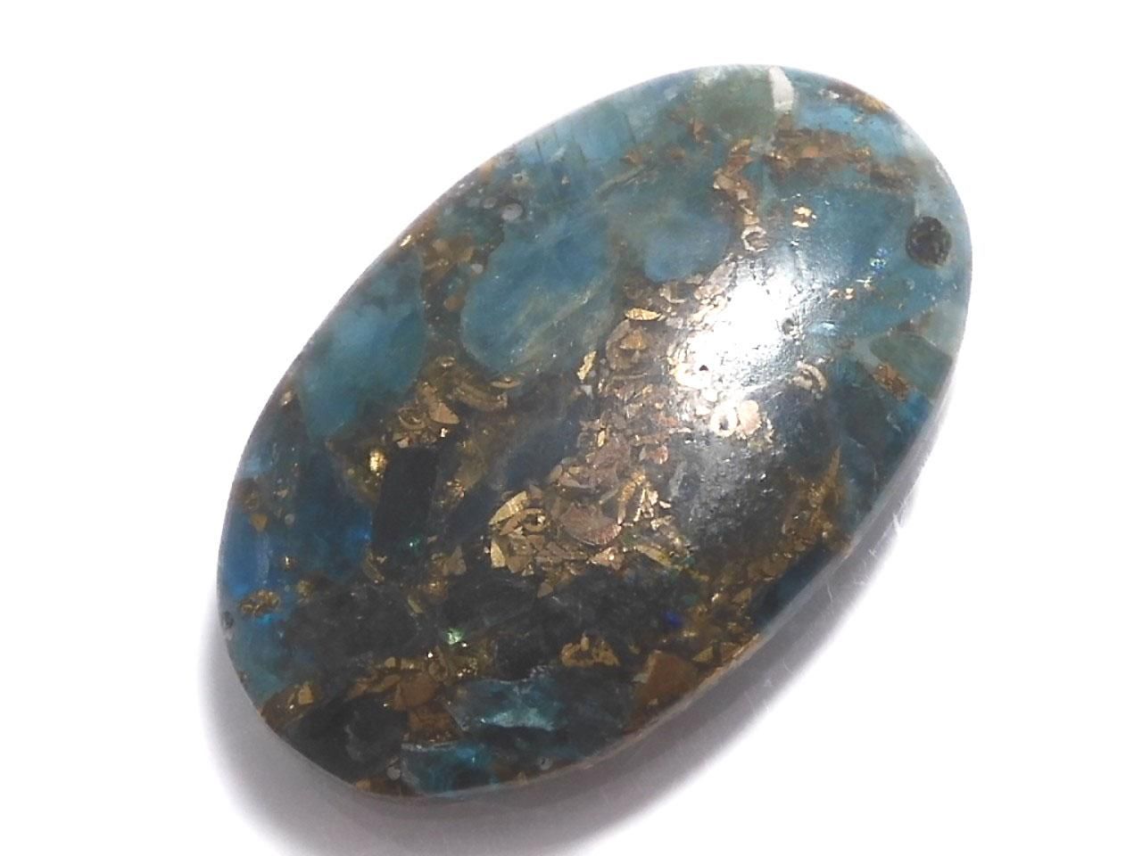 Copper Apatite Cabochon 1pc NO.45 [One of a kind]
