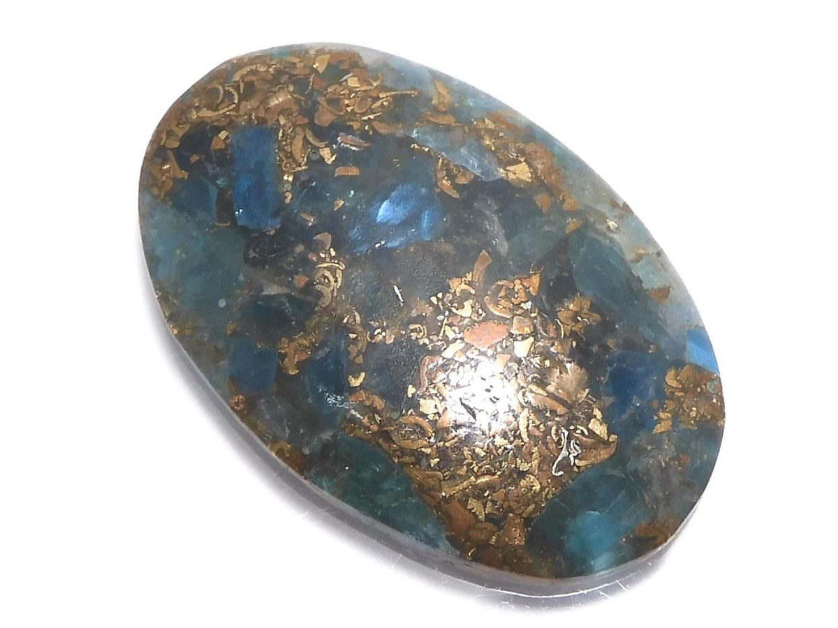 Copper Apatite Cabochon 1pc NO.49 [One of a kind]