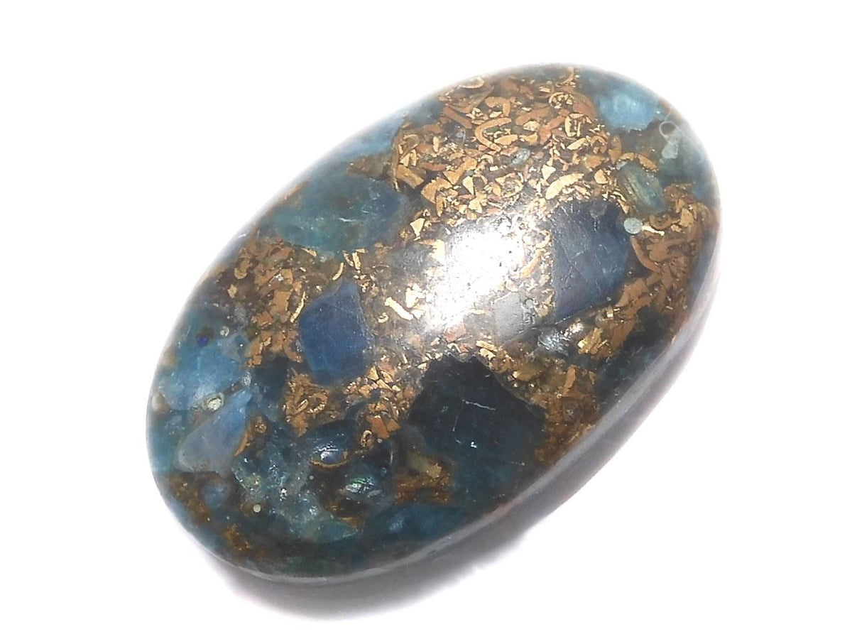 Copper Apatite Cabochon 1pc NO.50 [One of a kind]