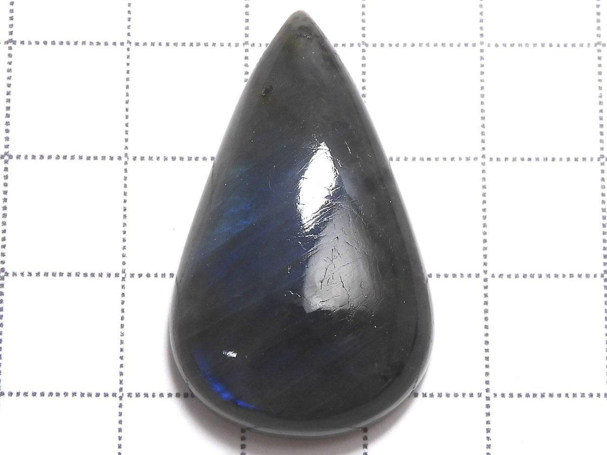 Blue Labradorite AAA Cabochon 1pc NO.65 [One of a kind]