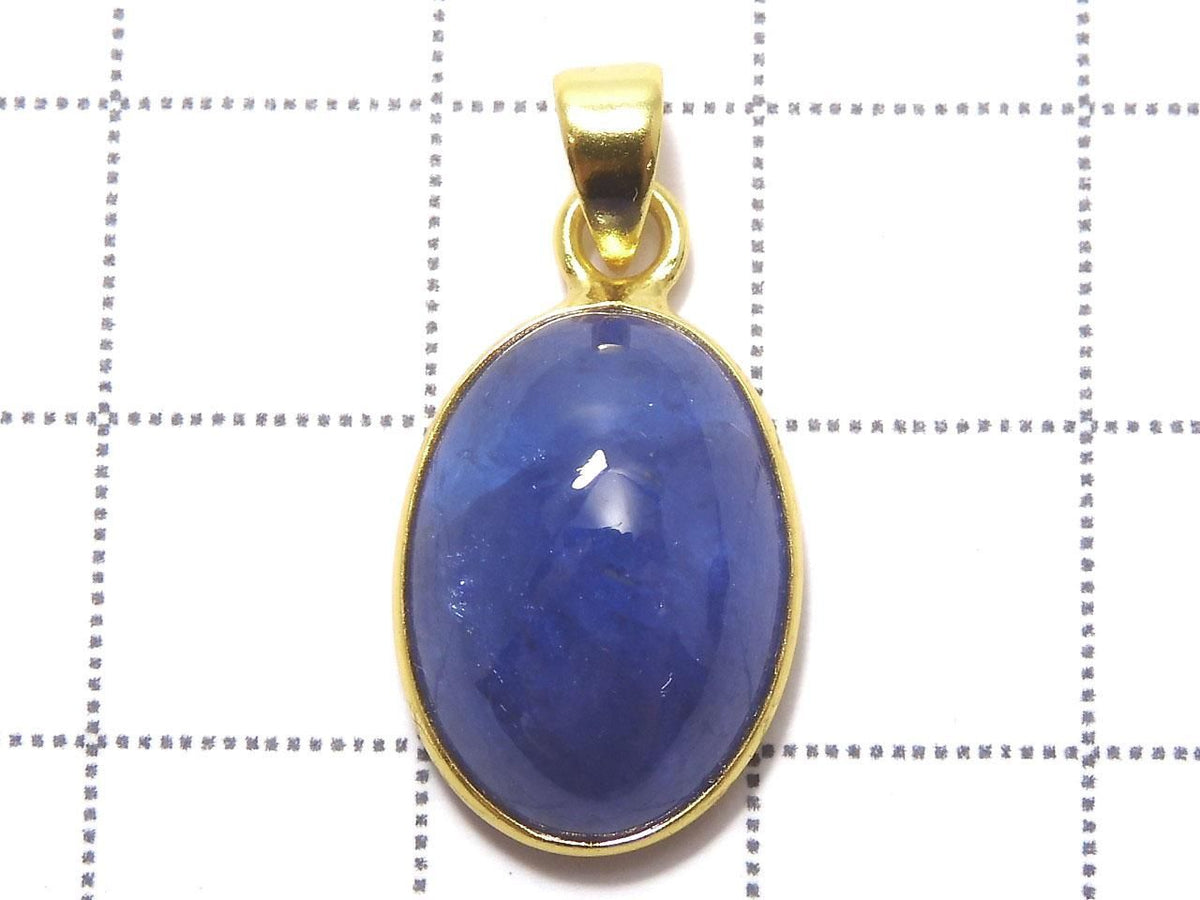 Tanzanite AAA- Pendant 18KGP NO.19 [One of a kind]