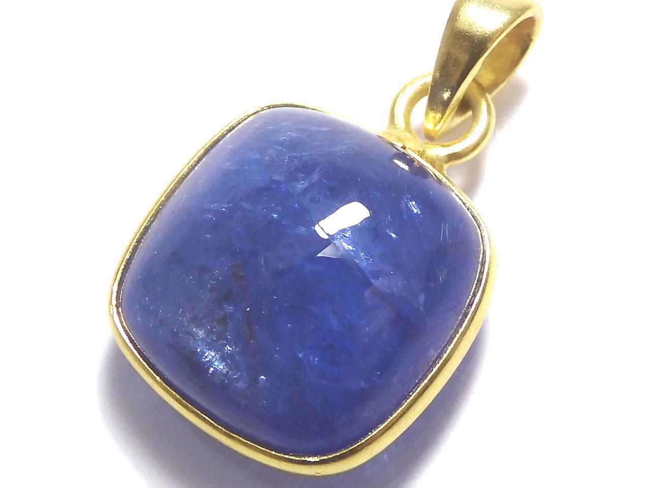 Tanzanite AAA- Pendant 18KGP NO.20 [One of a kind]