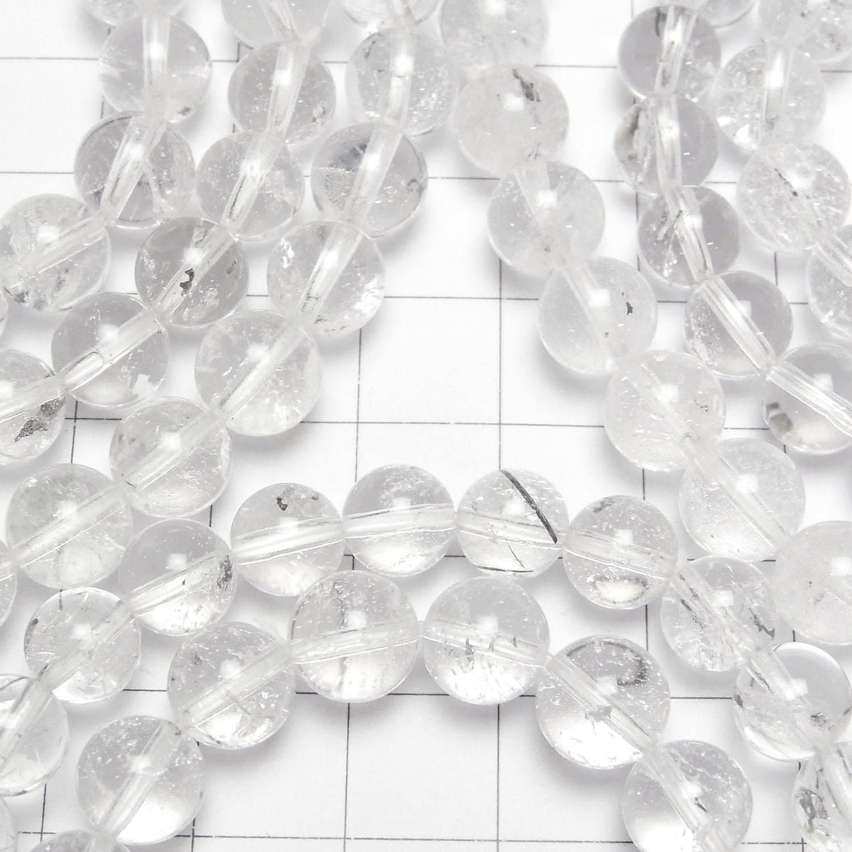 Pakistani Himalayan Quartz AA+ Round 8mm 1strand beads (Bracelet)