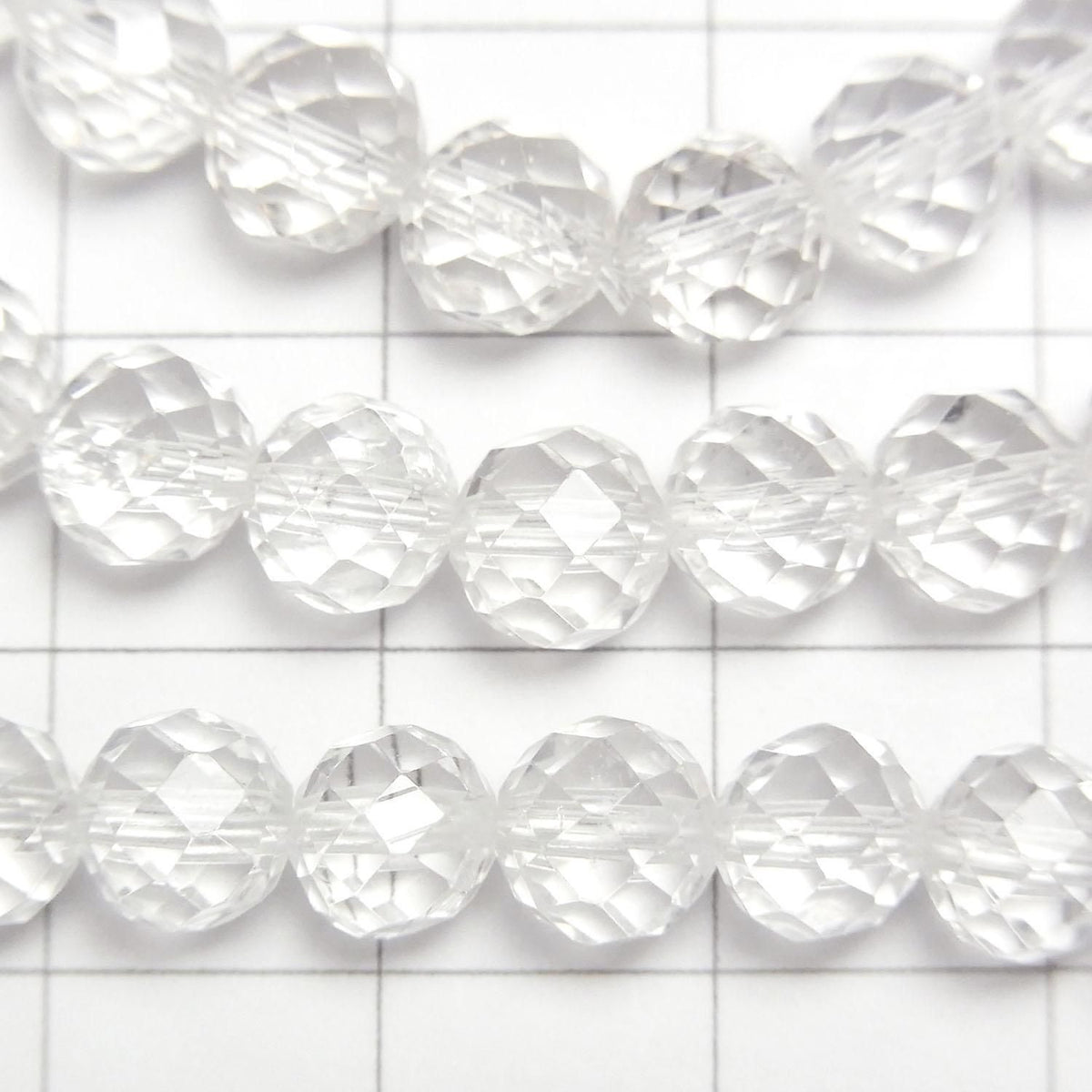 Crystal AAA- 64 Faceted Round 6mm 1strand beads (Bracelet) High Quality!