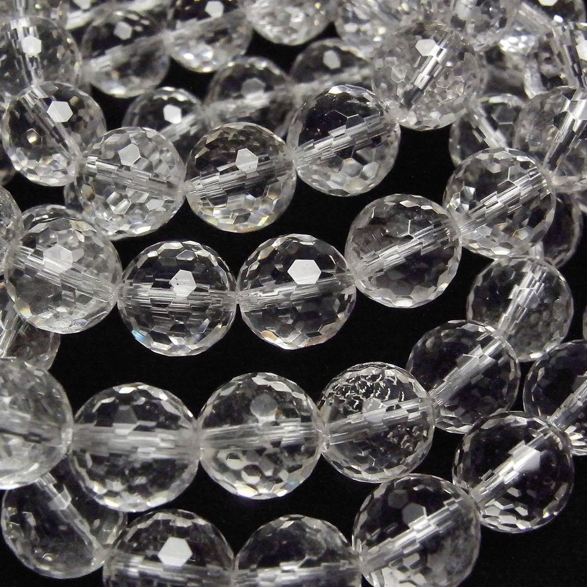 Crystal AAA- 128 Faceted Round 11mm 1strand beads (Bracelet) High Quality!