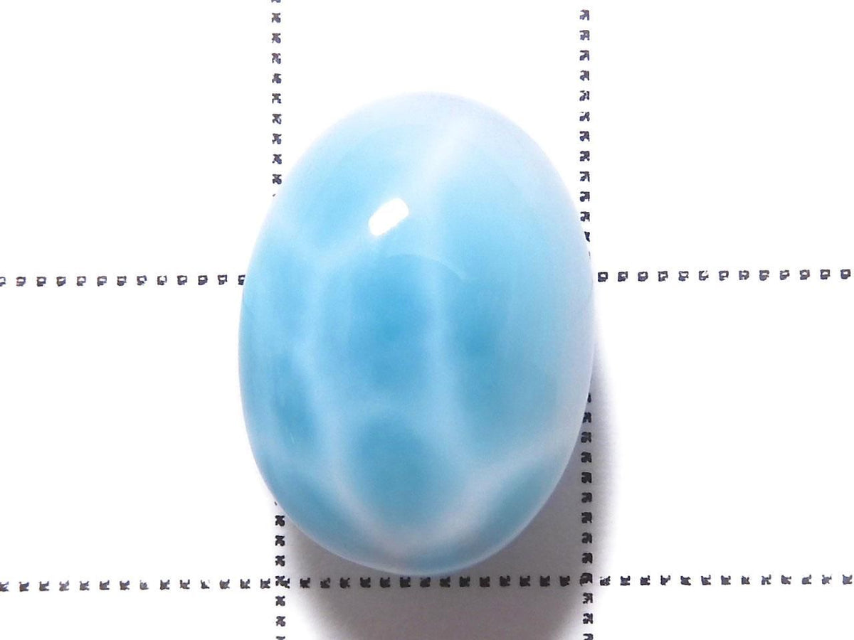 High Quality Larimar Pectolite AAA Cabochon 1pc NO.505 [One of a kind]