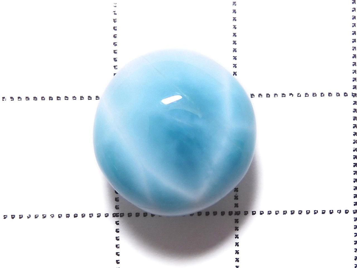 High Quality Larimar Pectolite AAA Cabochon 1pc NO.506 [One of a kind]