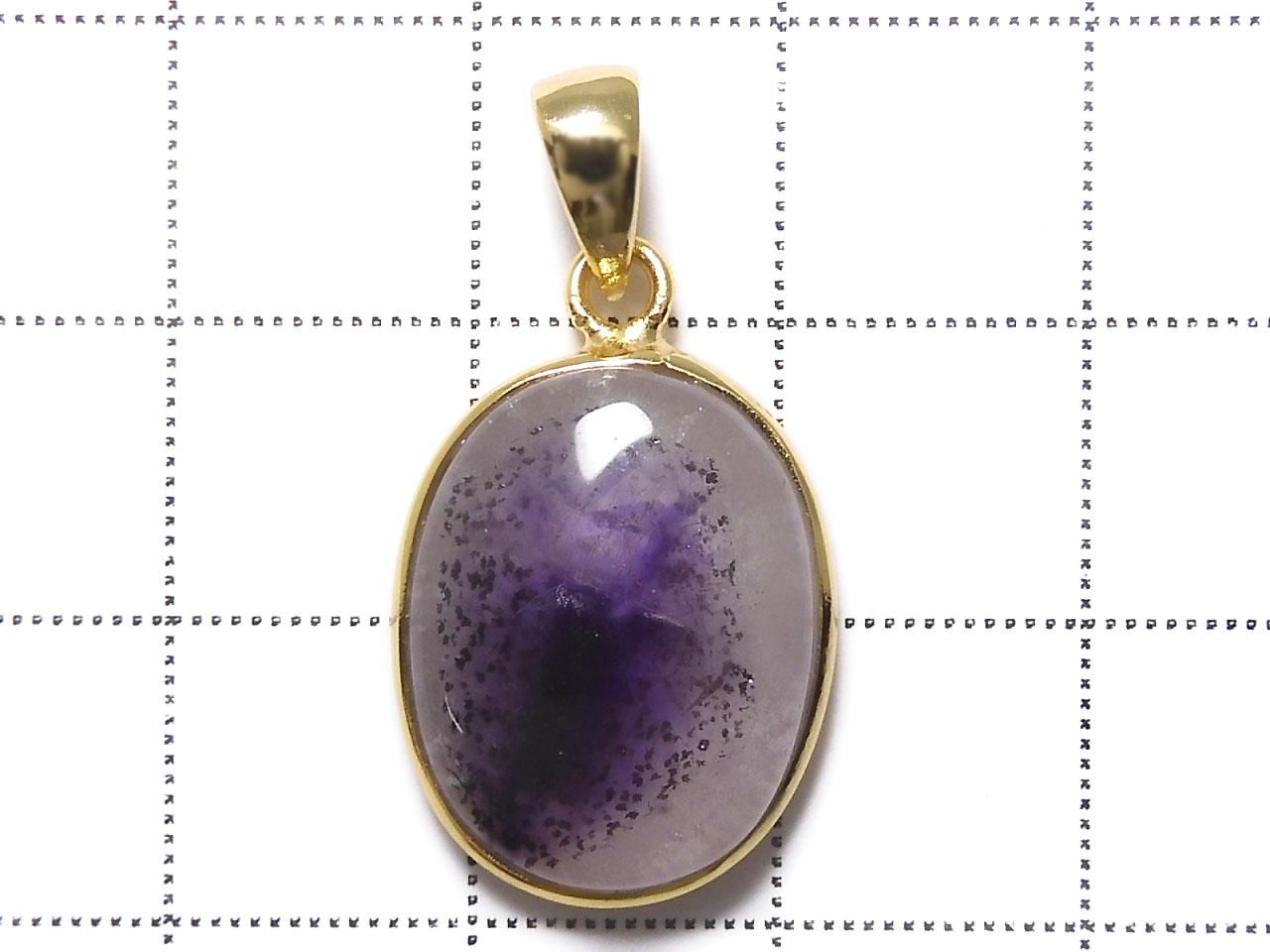 Phantom Amethyst Pendant 18KGP NO.37 [One of a kind]
