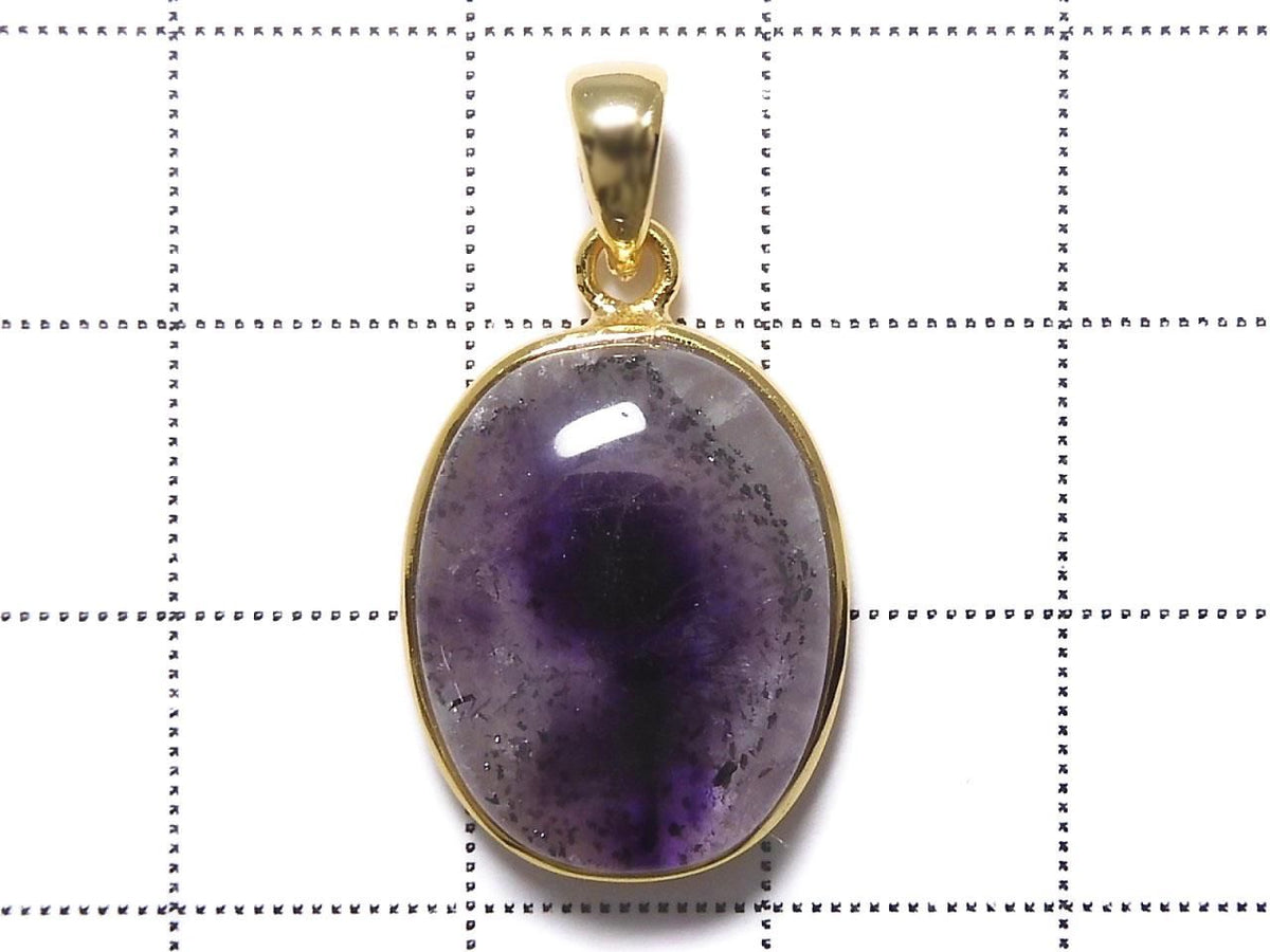 Phantom Amethyst Pendant 18KGP NO.38 [One of a kind]