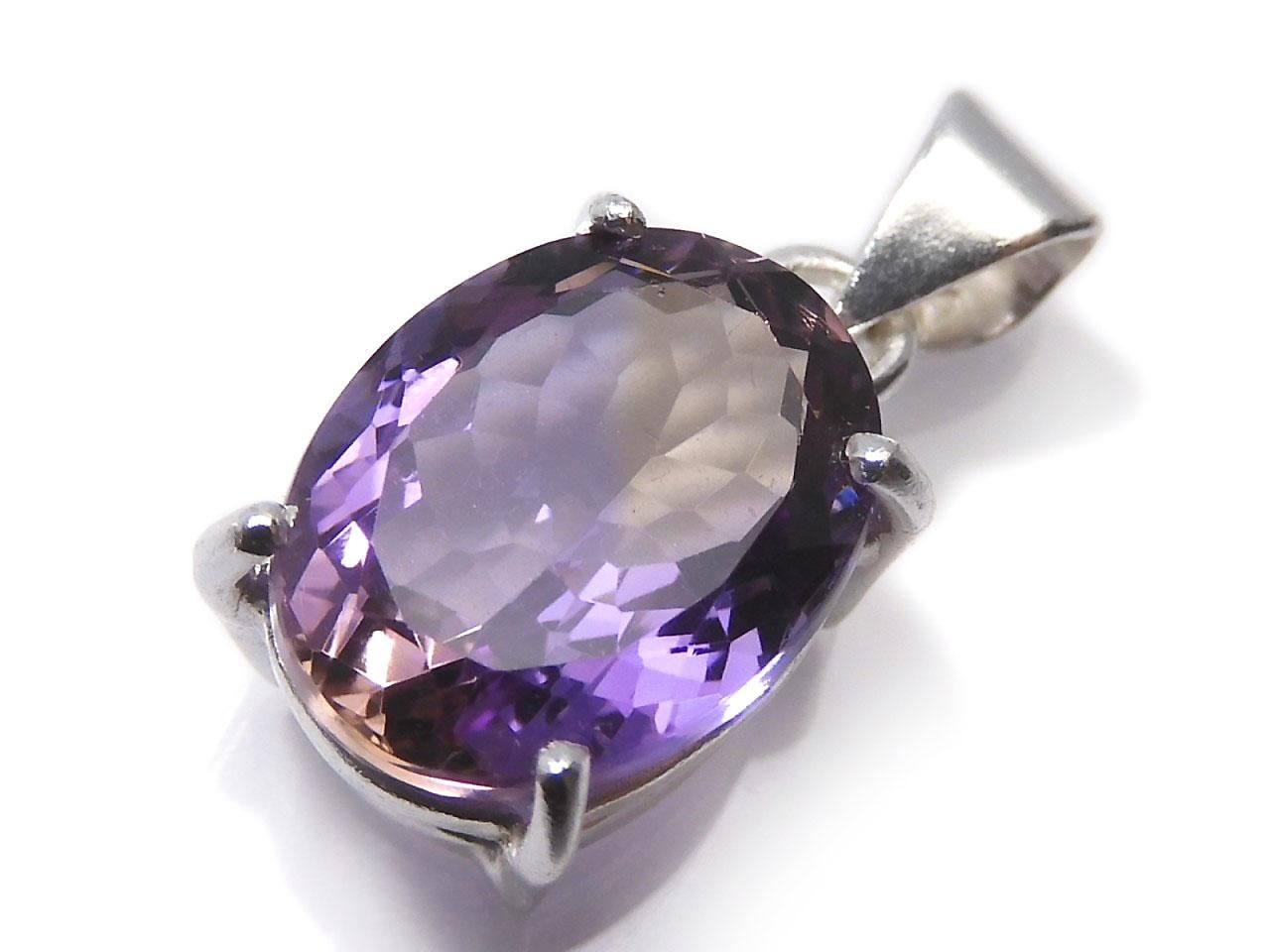 High Quality Ametrine AAA Faceted Pendant Silver925 NO.271 [One of a kind]