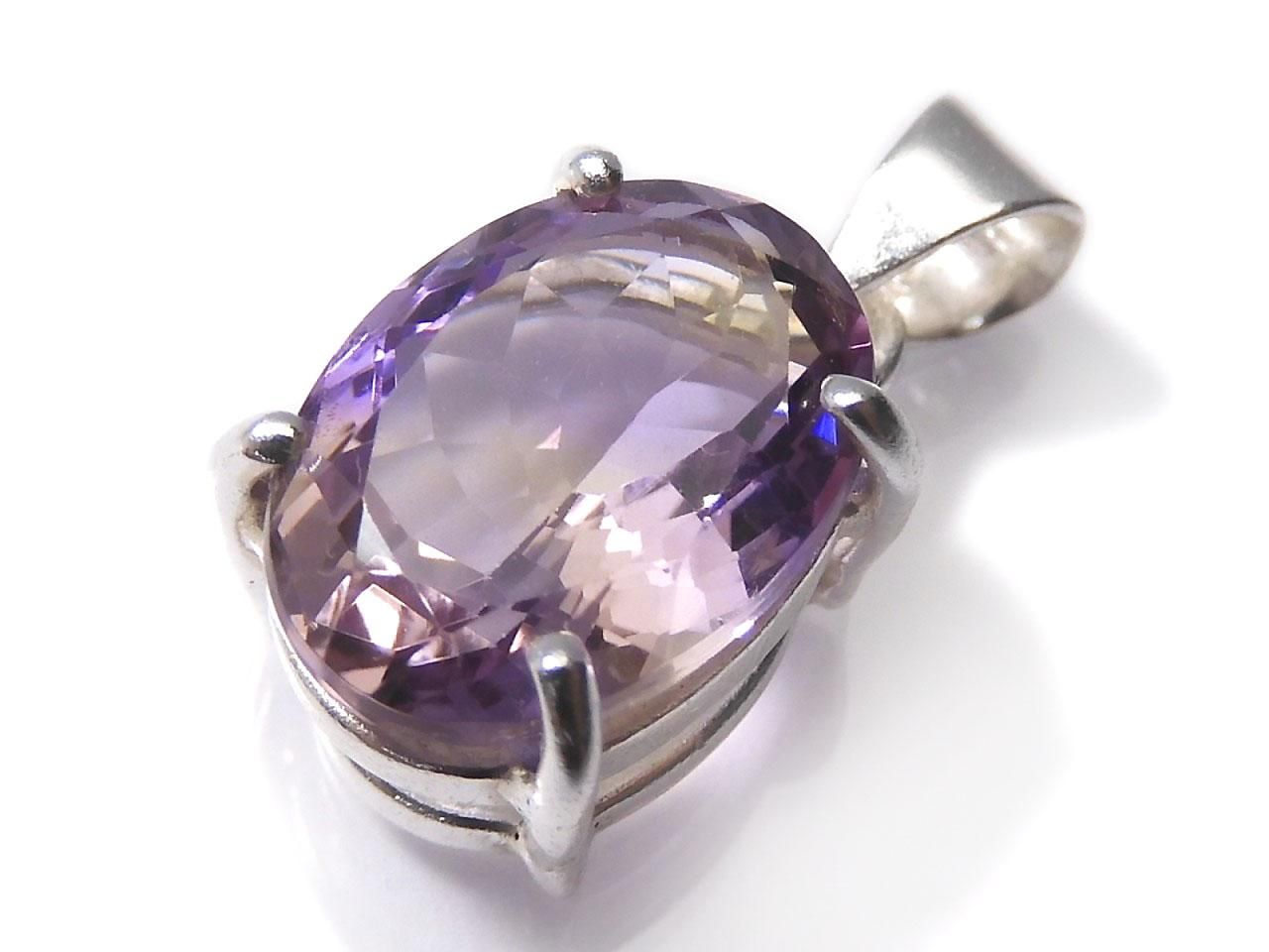 High Quality Ametrine AAA Faceted Pendant Silver925 NO.272 [One of a kind]