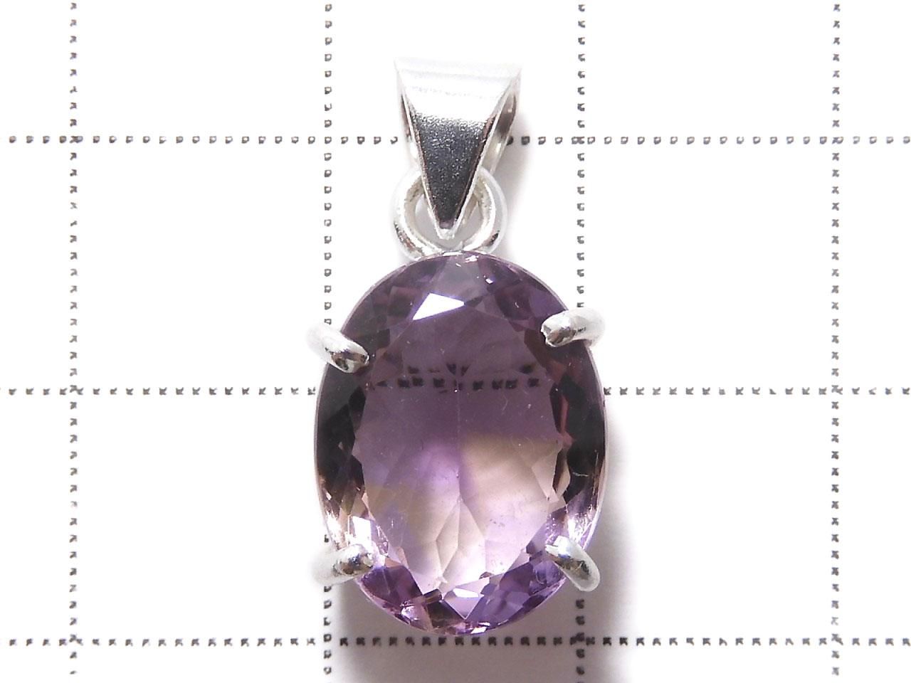 High Quality Ametrine AAA Faceted Pendant Silver925 NO.273 [One of a kind]