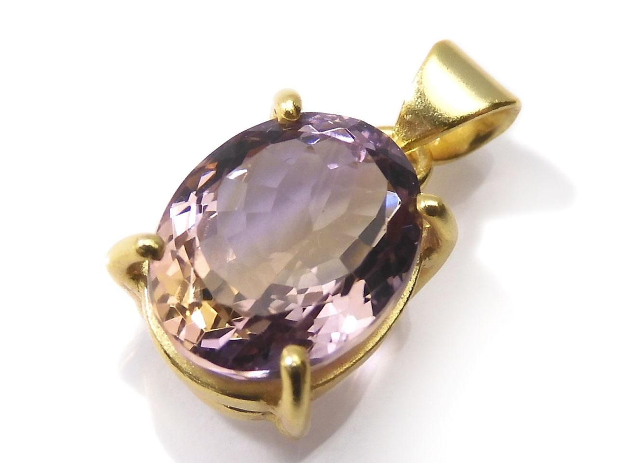 High Quality Ametrine AAA Faceted Pendant 18KGP NO.279 [One of a kind]