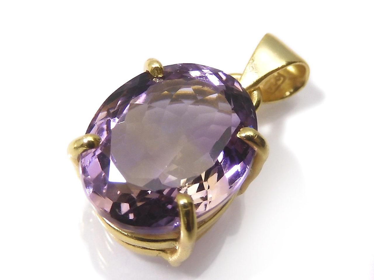 High Quality Ametrine AAA Faceted Pendant 18KGP NO.280 [One of a kind]