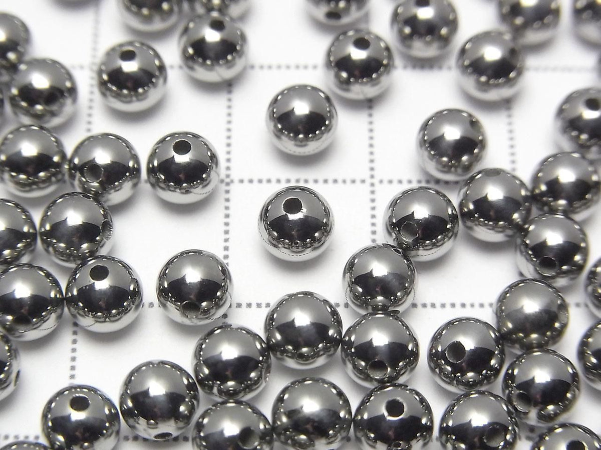 Germanium Round 5mm [Drilled Hole ] 1pc