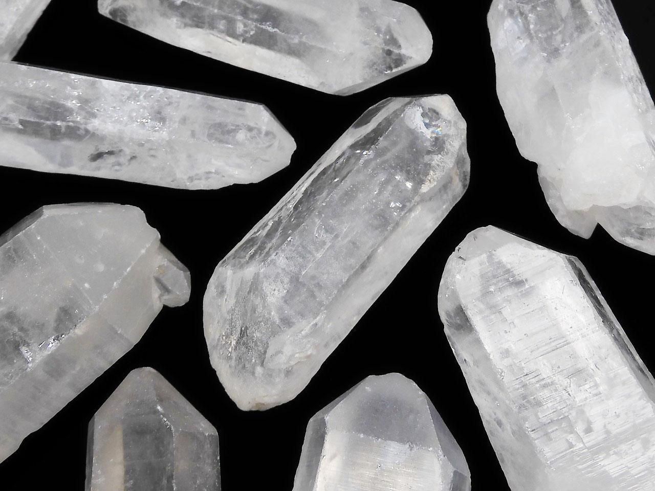 Himalayan Quartz Raw Stone 11pcs Set NO.3 [One of a kind]