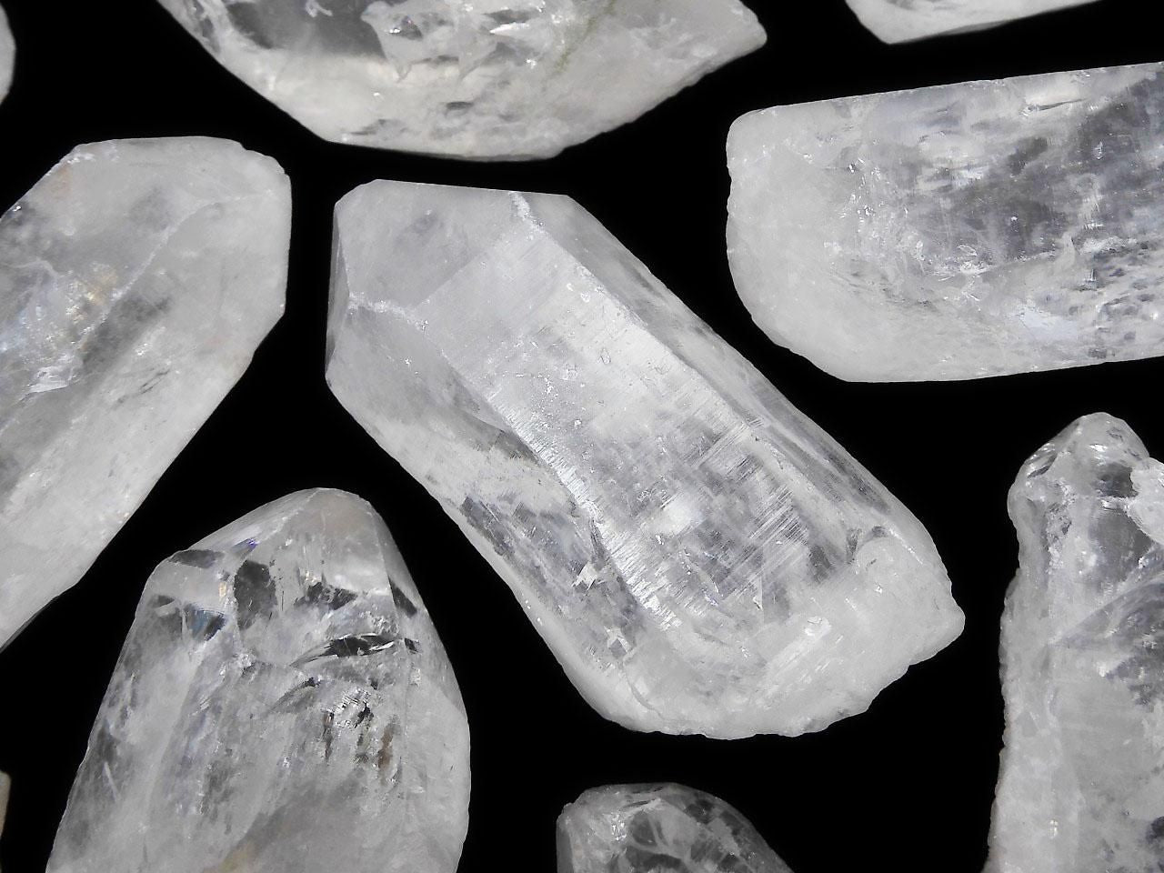 Himalayan Quartz Raw Stone 13pcs Set NO.4 [One of a kind]