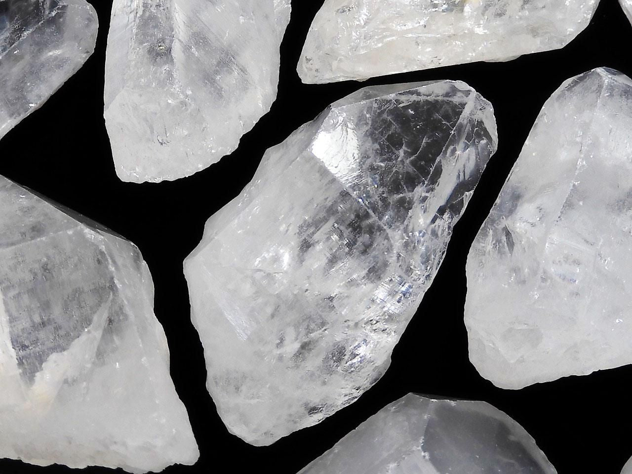Himalayan Quartz Raw Stone 12pcs Set NO.6 [One of a kind]