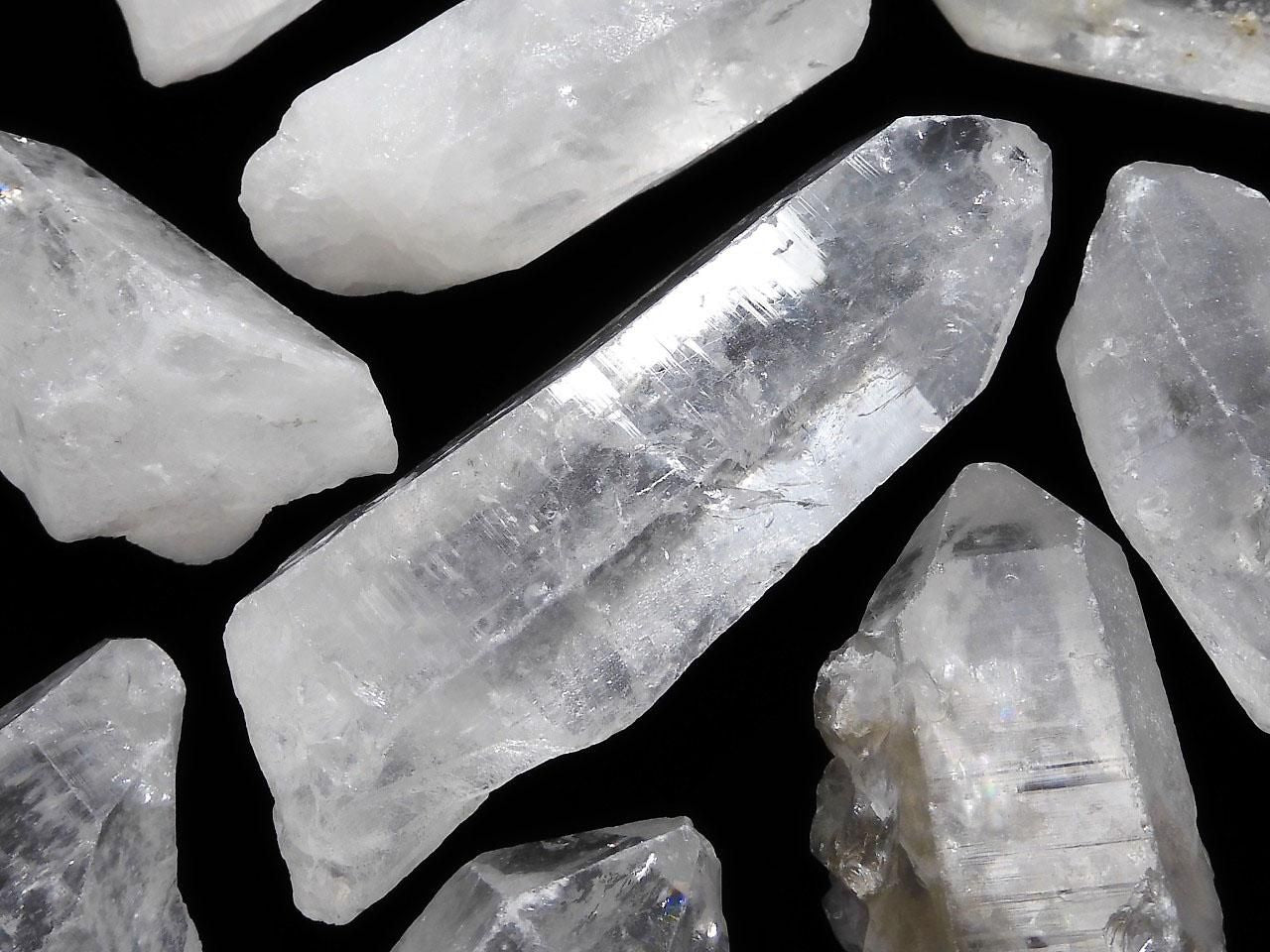 Himalayan Quartz Raw Stone 13pcs Set NO.7 [One of a kind]