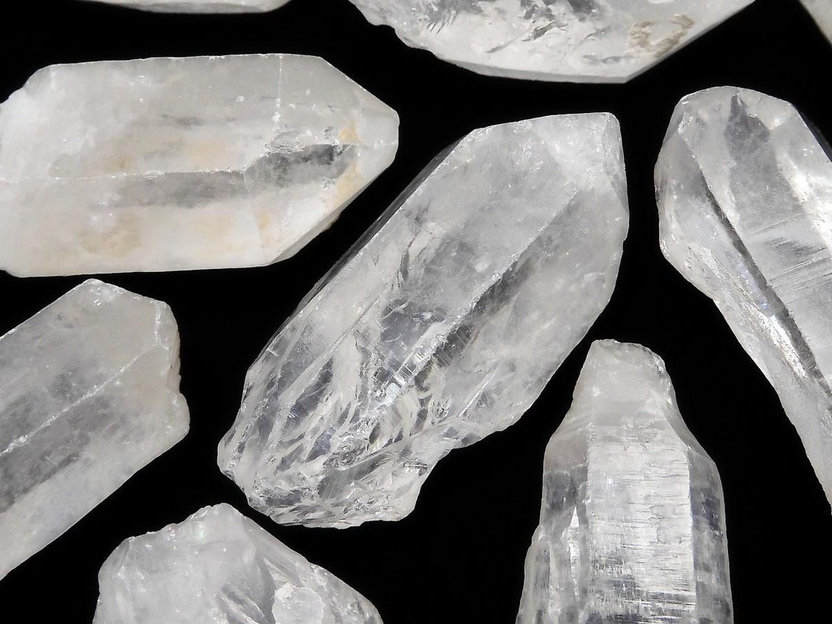 Himalayan Quartz Raw Stone 12pcs Set NO.9 [One of a kind]