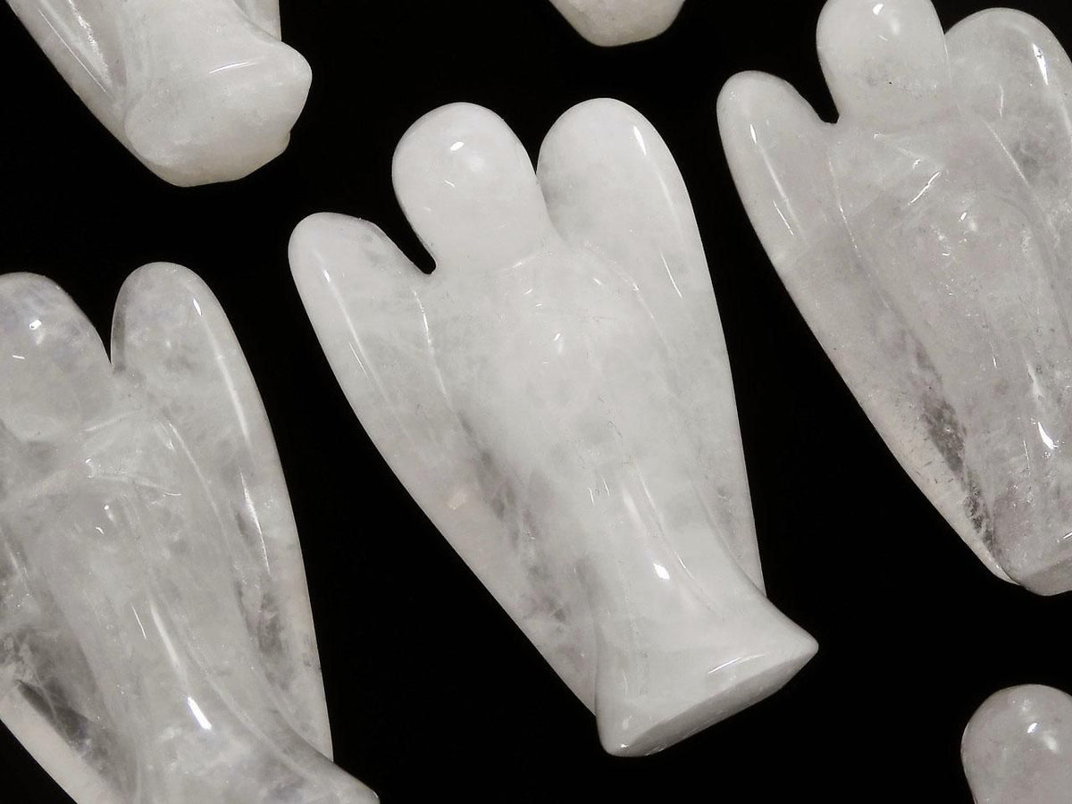 Himalayan Quartz Angel Motif 49x29x17mm 1pc