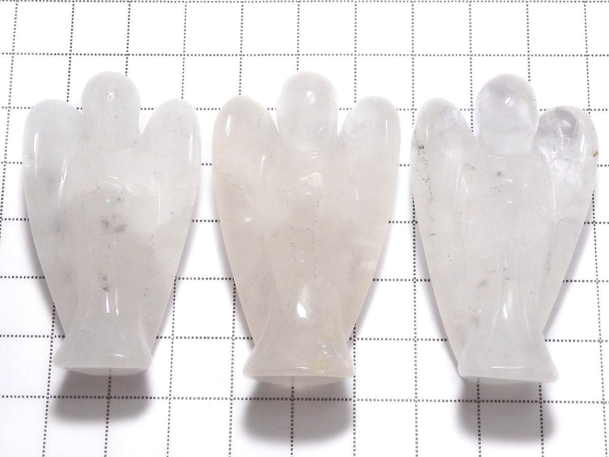 Himalayan Quartz Angel Motif 49x29x17mm 1pc