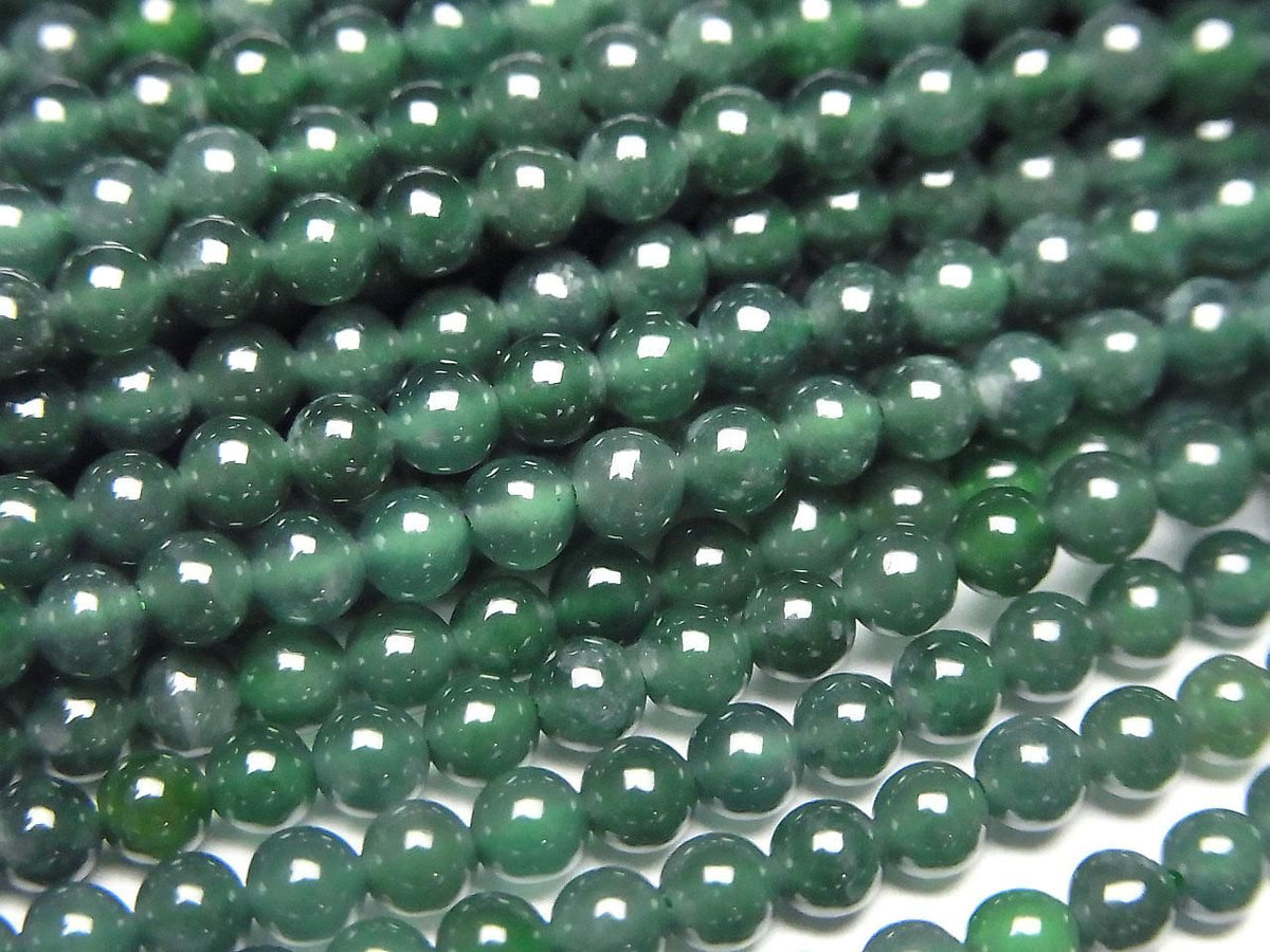 Guatemalan Jadeite AAA- Round 3mm 1strand beads (approx. 15 inches/36 cm)