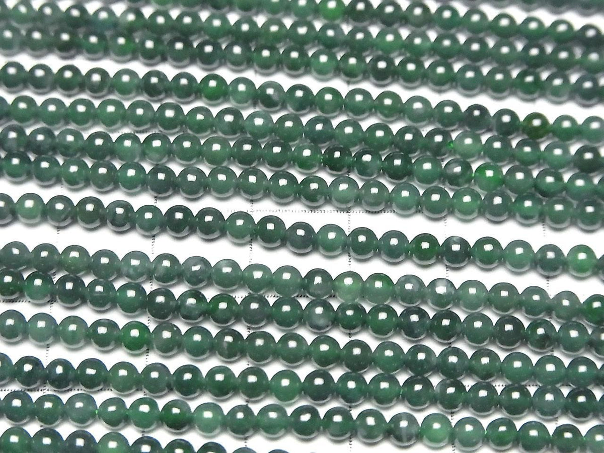 Guatemalan Jadeite AAA- Round 3mm 1strand beads (approx. 15 inches/36 cm)
