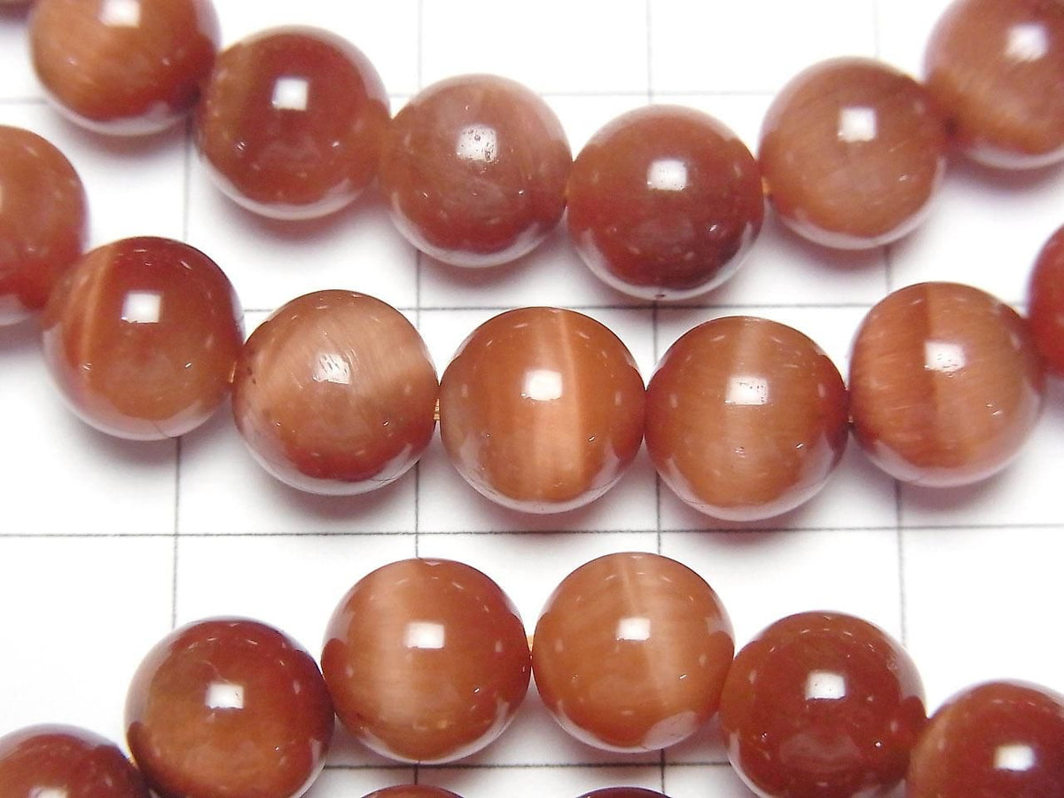 Orange Tiger's Eye AAA Round 8mm 1strand beads (Bracelet)