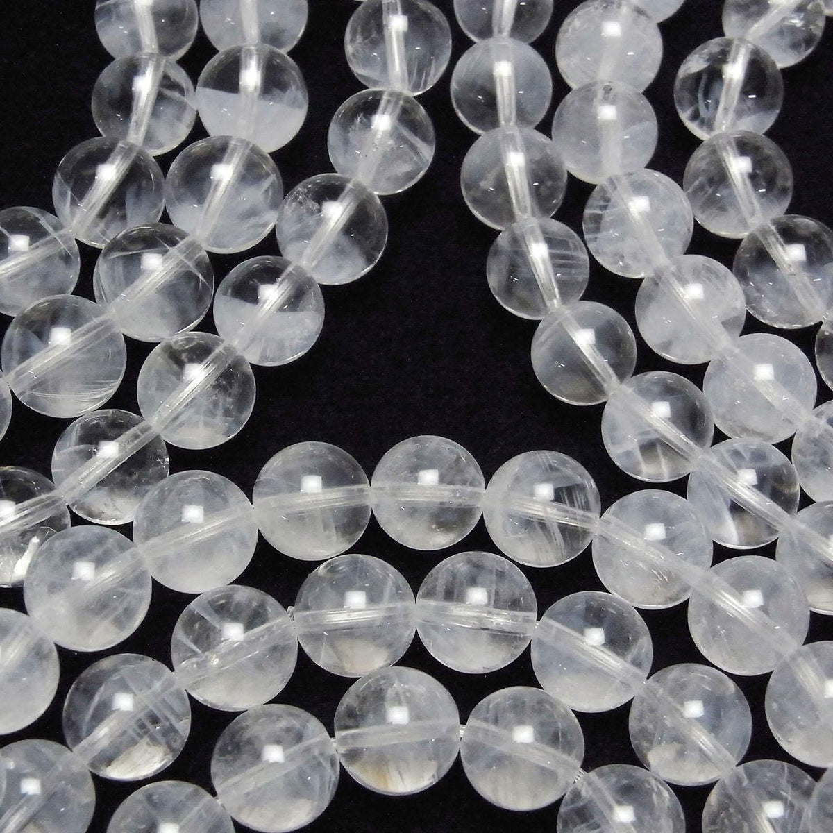 Angel Ladder Quartz Round 8mm 1strand beads (Bracelet)