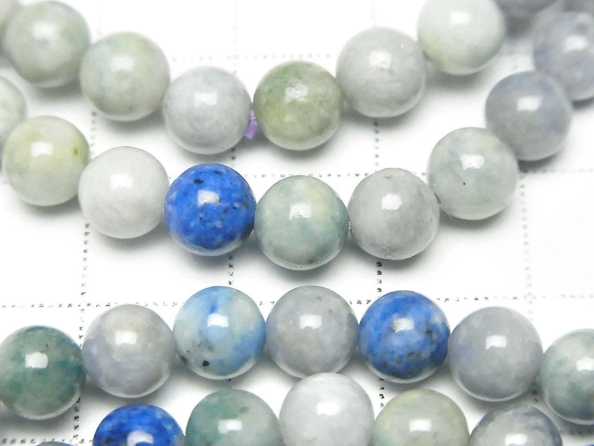 Hackmanite Round 6mm 1strand beads (Bracelet)