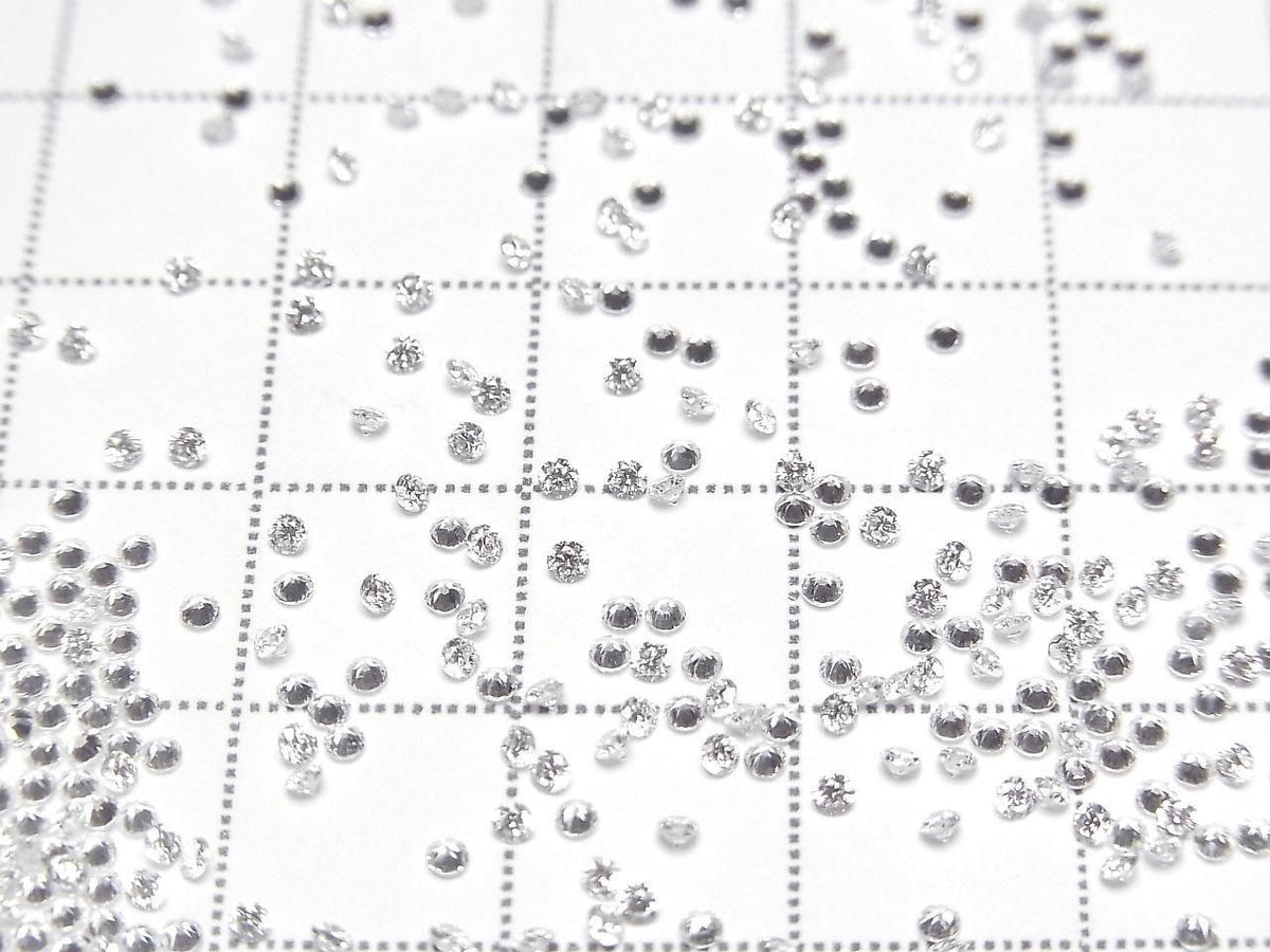 Lab-grown Diamond Loose Stone Round Brilliant Cut 1.5x1.5mm 5pcs