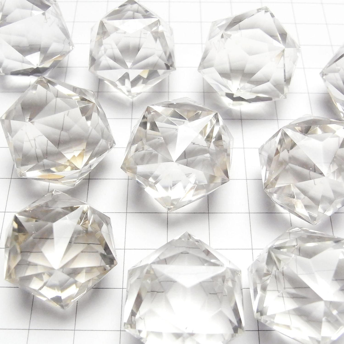 Crystal AAA Star Round Cut [Smoky Color] 1pc