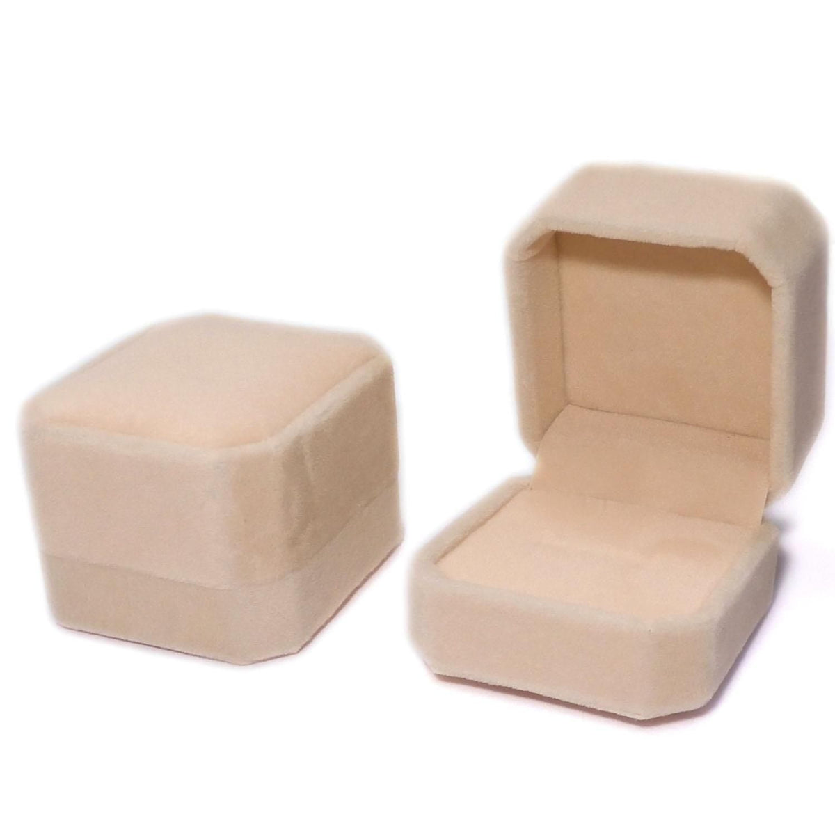 Jewelry case for rings [beige] 1 box