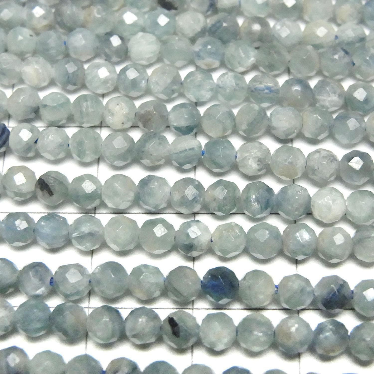 Multicolor Kyanite AA++ Faceted Round 3mm 1strand beads (aprx.15inch/36cm)High Quality!