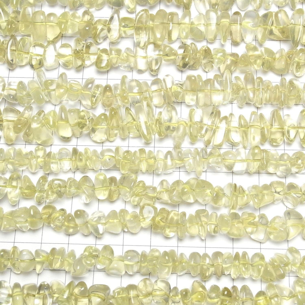 Lemon Quartz AAA- Chips (Small Nugget ) half or 1strand beads (aprx.15inch/37cm)