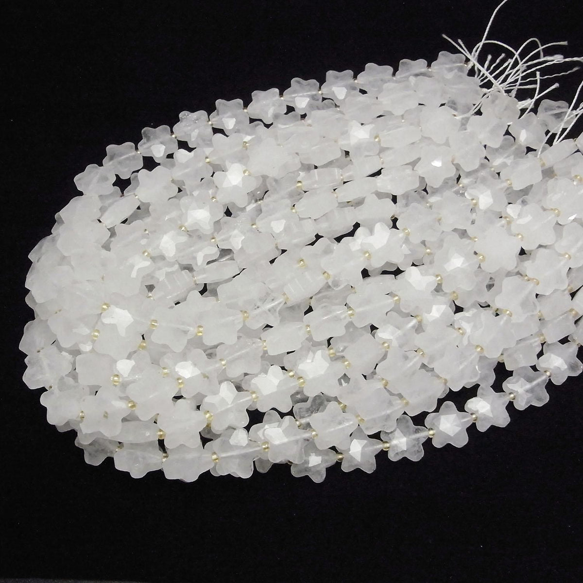 Crystal AA++ Faceted Star 14x14mm half or 1strand beads (approx. 15 inches/36 cm)
