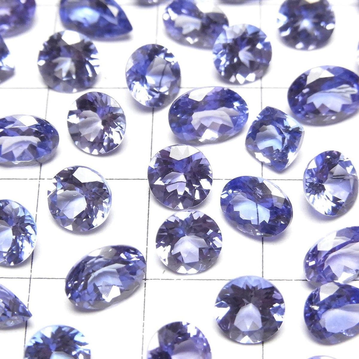 High Quality Tanzanite AAA Loose Stone Mixed Shape Faceted 1pc