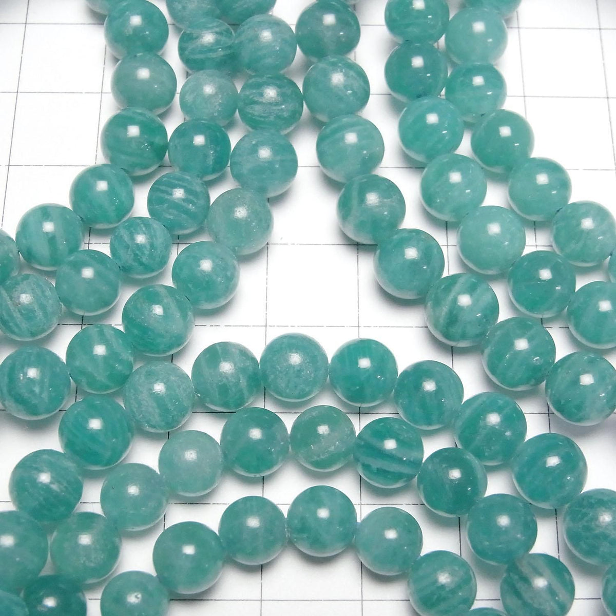 Russian Amazonite AAA Round 7mm 1strand beads (Bracelet)